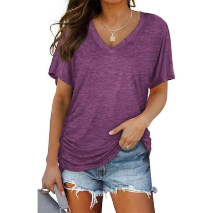The Perfect V-Neck Tee | Buttery Soft, Flattering & Made for Everyday Wear