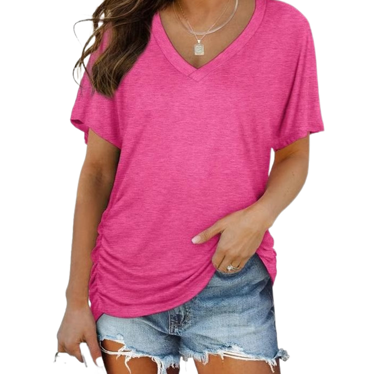 The Perfect V-Neck Tee | Buttery Soft, Flattering & Made for Everyday Wear