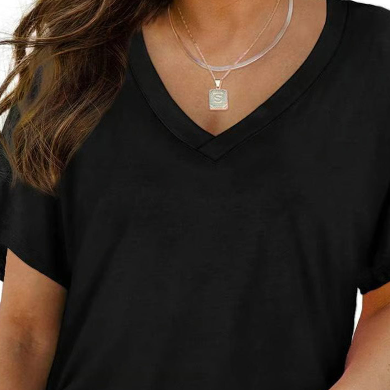 The Perfect V-Neck Tee | Buttery Soft, Flattering & Made for Everyday Wear